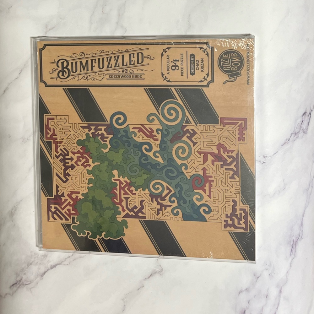 Bumfuzzled Wooden Puzzle - Greenwood Burg (No. 2)